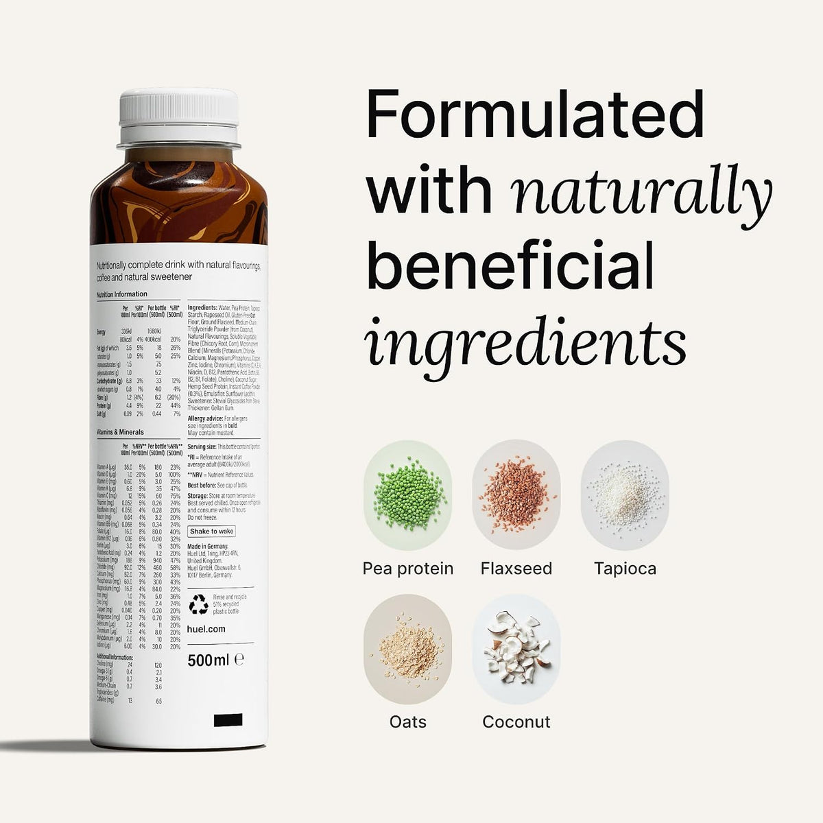 Huel Ready-to-Drink | Meal Replacement Shake| 20g High Protein Drink