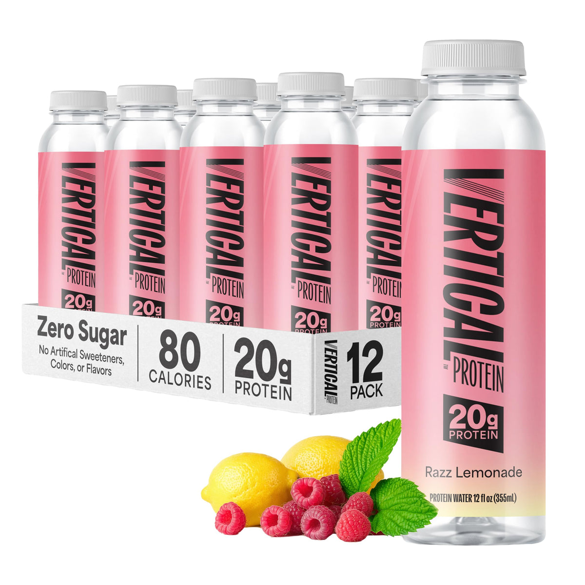 Vertical Protein Clear Protein Water Drink, 20g Whey Isolate, New Formula