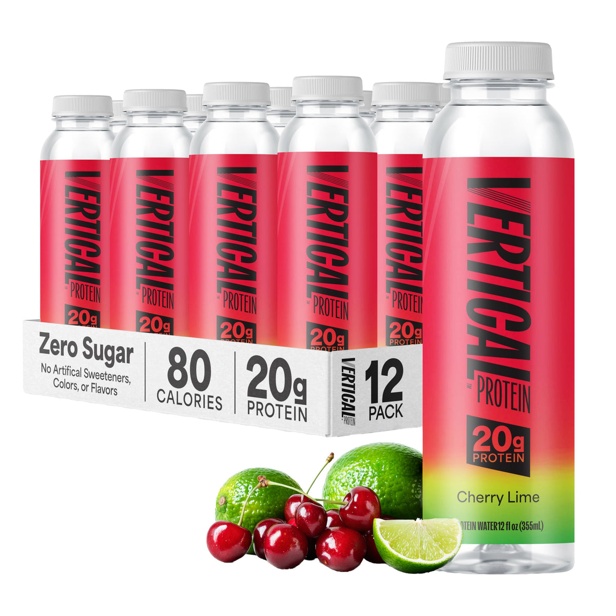 Vertical Protein Clear Protein Water Drink, 20g Whey Isolate, New Formula