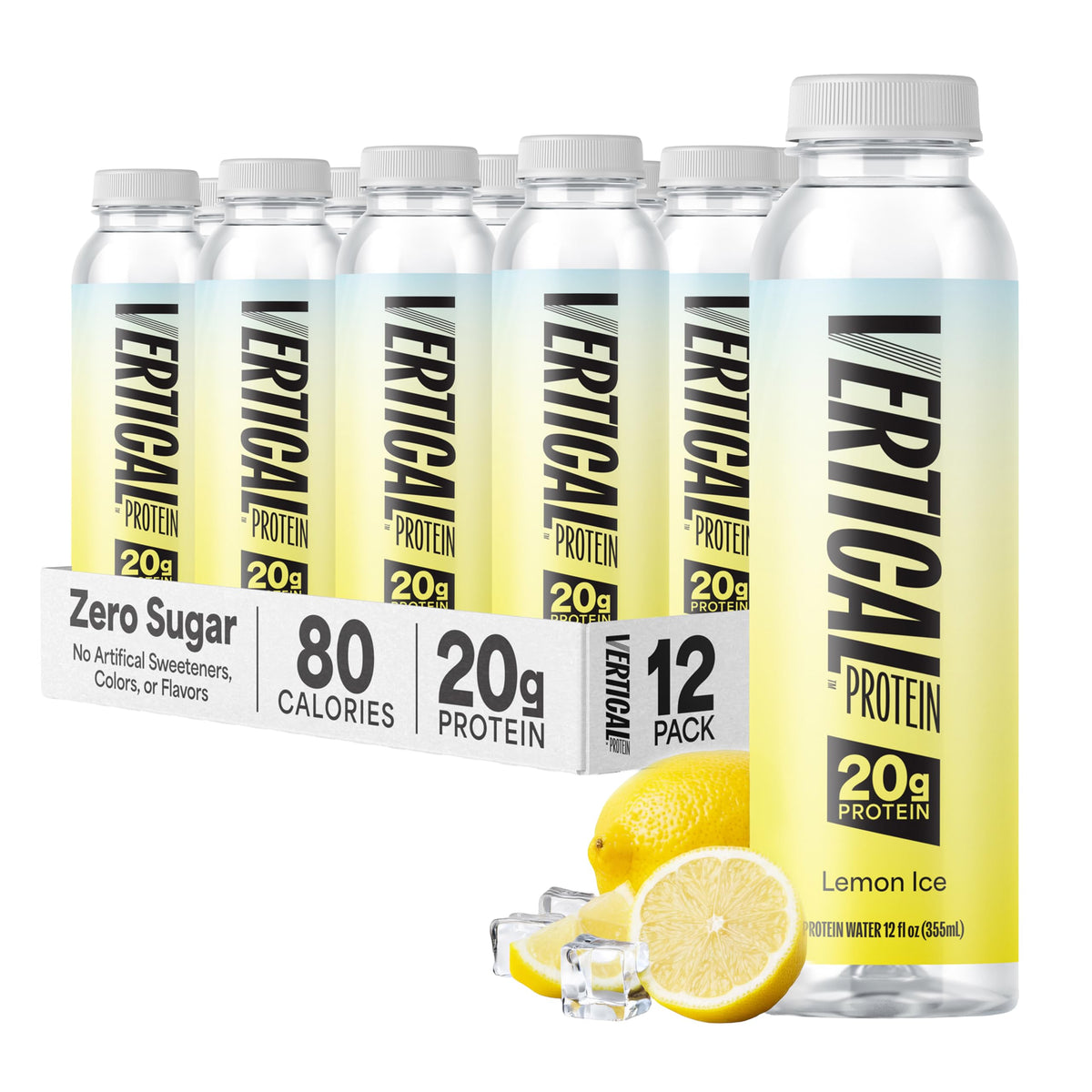 Vertical Protein Clear Protein Water Drink, 20g Whey Isolate, New Formula