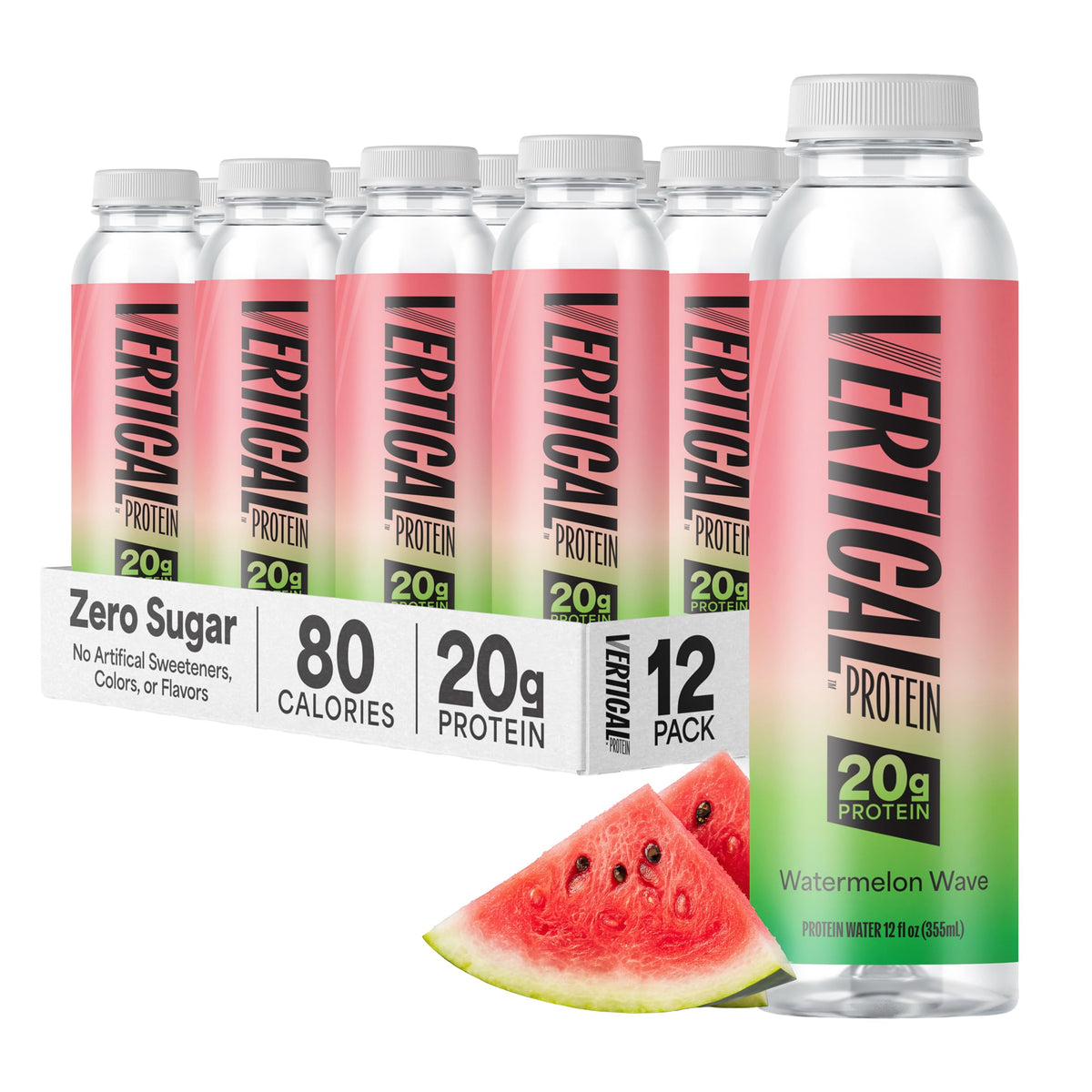Vertical Protein Clear Protein Water Drink, 20g Whey Isolate, New Formula