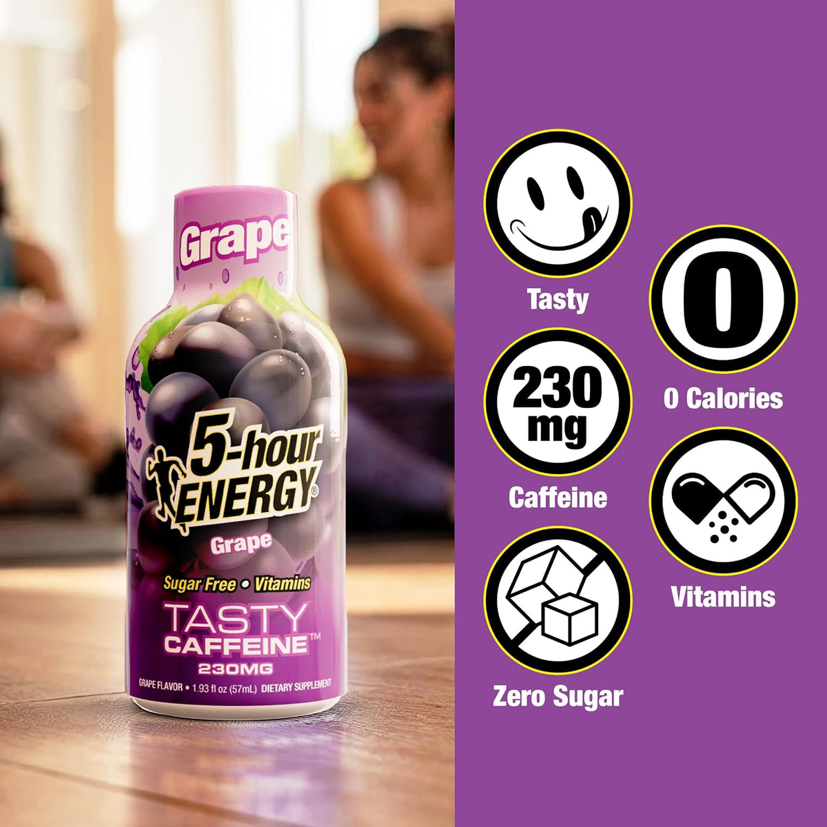 5-hour ENERGY GRAPE Flavor, 20 Count, Extra Strength Energy Shot