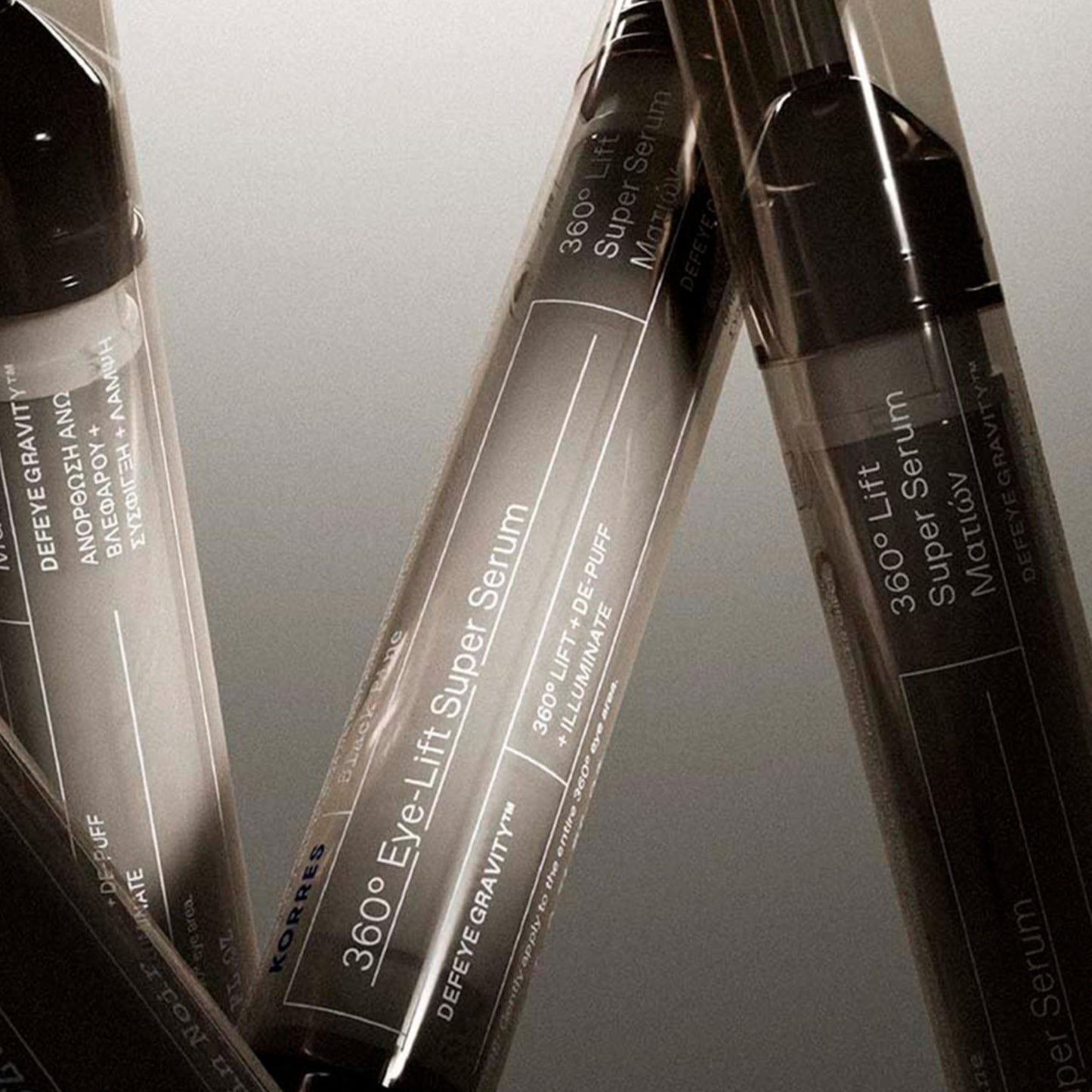 KORRES Black Pine 3D Eye-Lift Super Serum, Under Eye Serum for Dark Circles 15 Ml