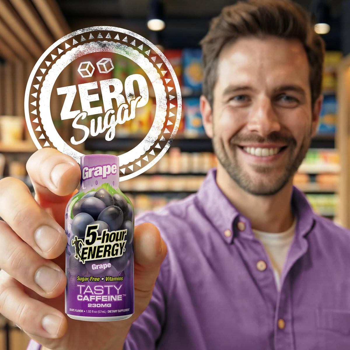 5-hour ENERGY GRAPE Flavor, 20 Count, Extra Strength Energy Shot