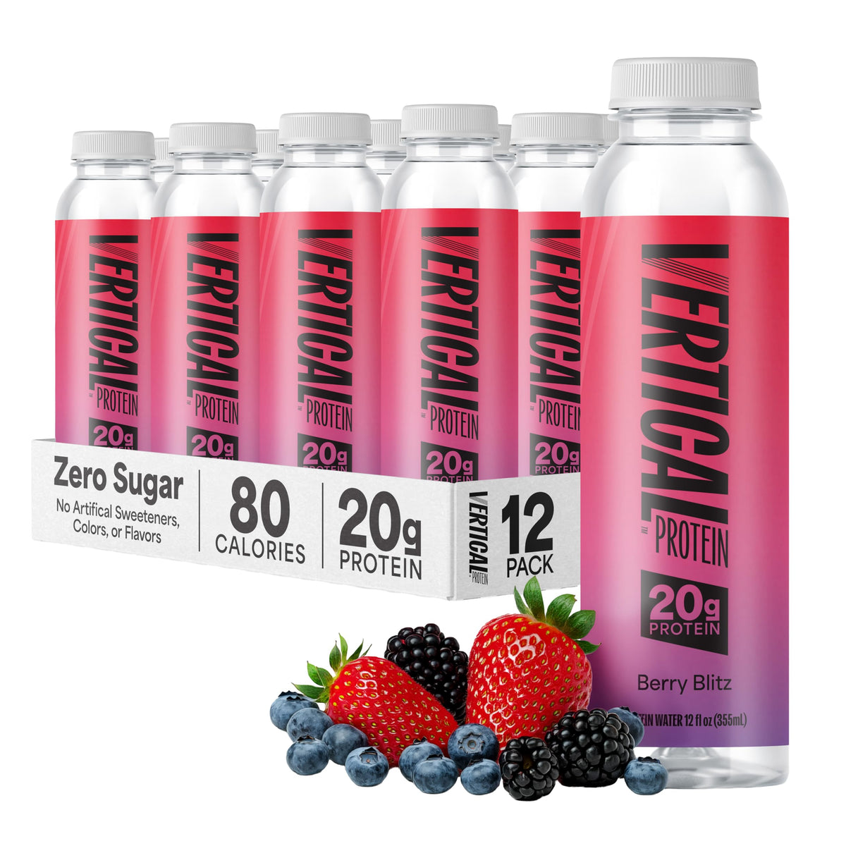 Vertical Protein Clear Protein Water Drink, 20g Whey Isolate, New Formula